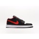 나이키 조던 1 로우 블랙 파이어 레드 Jordan 1 Low Black Fire Red 553558-063