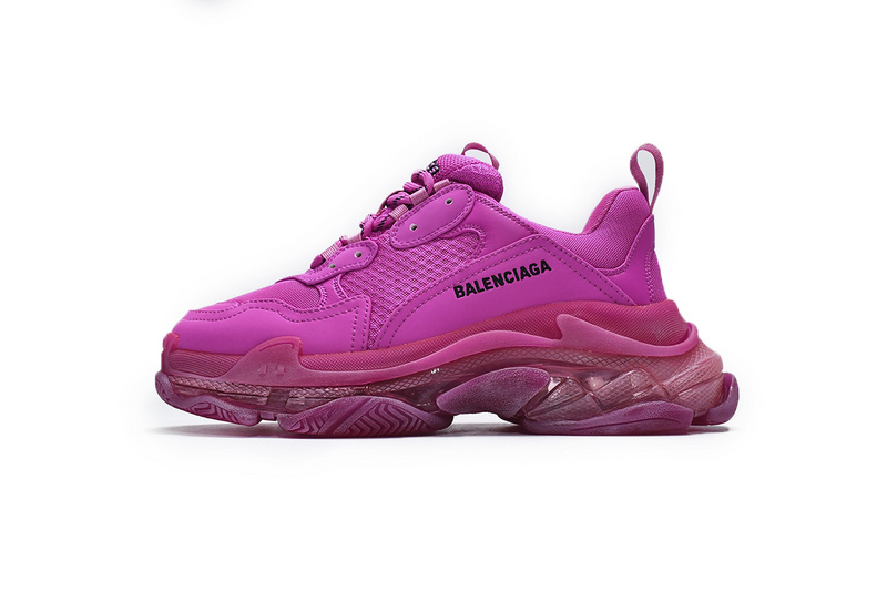 발렌시아가 Triple S Plum Red BLG 10177