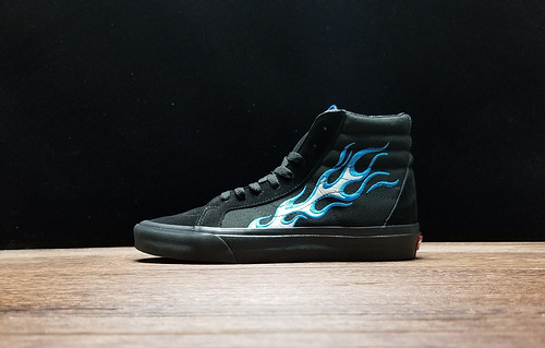 컨버스 x 더블탭스 x 반스 볼트  WTAPS x Vans Vault OG SK8-Hi LX Blue Flame VN0003T0UA2 CNS10001