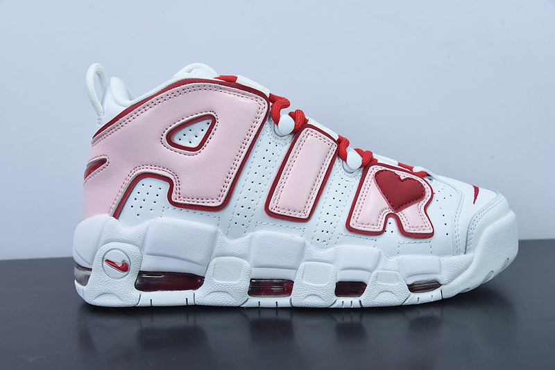 나이키 에어 모어 업템포 화이트 바시티 레드 Nike Air More Uptempo White Varsity Red 921948-102