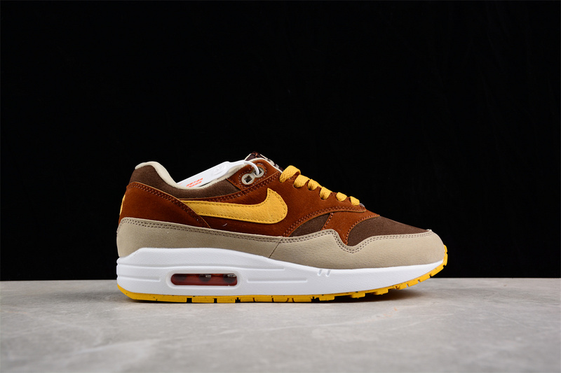 나이키 에어맥스 1 프리미엄 피칸 앤 옐로우 오커 Nike Air Max 1 Premium Pecan and Yellow Ochre DZ0482-200