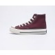 컨버스 척 70 하이 시즈널 컬러 빈티지 캔버스 다크 비트루트 Converse Chuck 70 High Seasonal Color Vintage Canvas Dark Beetroot A01448C