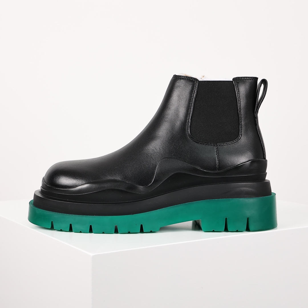 보테가 베네타 BOTTEGA VENETA 타이어 앵클 첼시 부츠