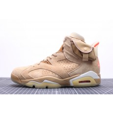 Tavis Scot x 나이키 에어 조던 6 레트로 Nike Air Jrdan 6 Retro SP British Khaki DH0690-200