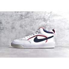 나이키 SB 리액트 레오 프리미엄 화이트 미드나잇 네이비 Nike SB React Leo Premium White Midnight Navy FD0268-100