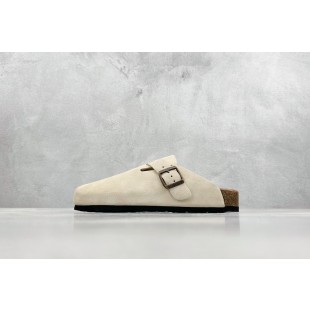 버켄스탁 보스턴 스웨이드 레더 타임 Birkenstock Boston Suede Leather Thyme