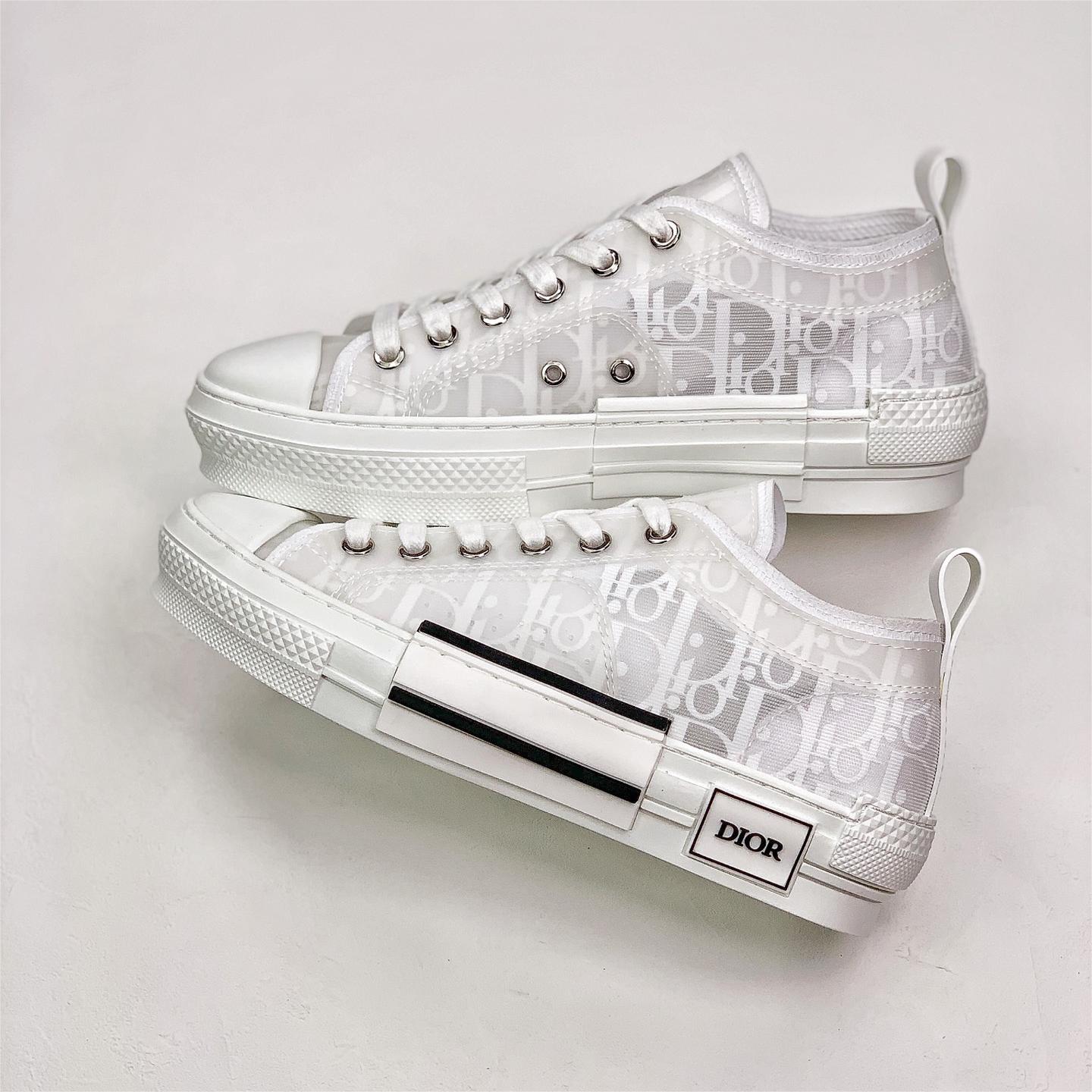 디올 B23 오블리크 스니커즈 Dior B23 Oblique Low Top Sneakers